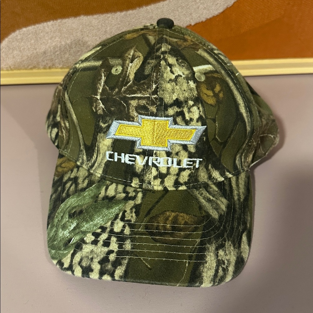 Chevrolet Adjustable Camo Cap